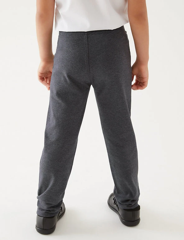 M&S Collection Girls' Slim Leg Knitted School Trousers (2-18 Yrs) 6 M&S Collection Girls' Slim Leg Knitted School Trousers (2-18 Yrs) - Image 4