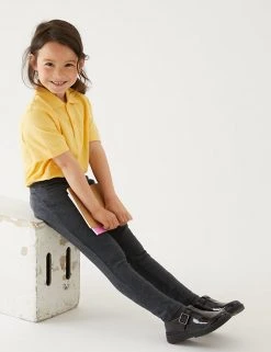 M&S Collection Girls' Skinny Leg Knitted School Trousers (2-18 Yrs) -SCHOOL UNIFORM Sales SD 04 T76 1422 T0 X EC 0