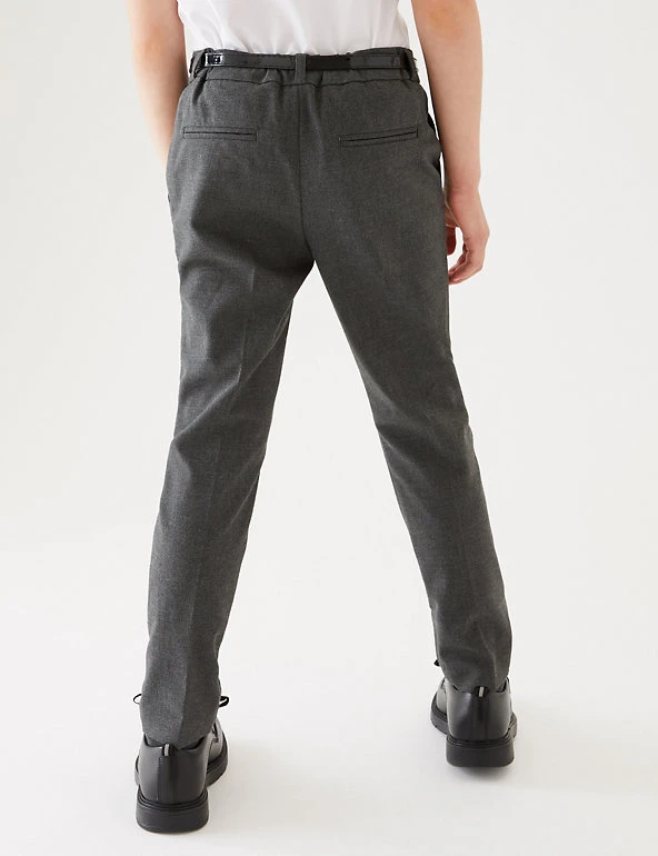 M&S Collection Girls' Skinny Leg Belted School Trousers (2-18 Yrs) 13 M&S Collection Girls' Skinny Leg Belted School Trousers (2-18 Yrs) - Image 11