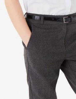 M&S Collection Girls' Skinny Leg Belted School Trousers (2-18 Yrs) 29 M&S Collection Girls' Skinny Leg Belted School Trousers (2-18 Yrs) -SCHOOL UNIFORM Sales SD 04 T76 1428 T0 X EC 5