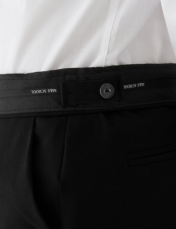 M&S Collection Girls' Skinny Leg Belted School Trousers (2-18 Yrs) 7 M&S Collection Girls' Skinny Leg Belted School Trousers (2-18 Yrs) - Image 5