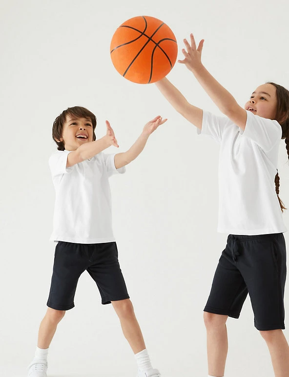 M&S Collection Polo-shirts 2 Pack Unisex Skin Kind™ School Polo Shirts (2-16 Yrs) 3 M&S Collection Polo-shirts 2 Pack Unisex Skin Kind™ School Polo Shirts (2-16 Yrs)