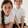 M&S Collection Polo-shirts 2pk Unisex Easy Dressing School Polo Shirts (3-18 Yrs) 1 M&S Collection Polo-shirts 2pk Unisex Easy Dressing School Polo Shirts (3-18 Yrs) -SCHOOL UNIFORM Sales SD 04 T76 2084 Z0 X EC 0