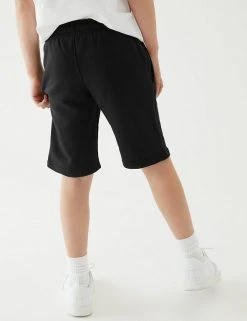 M&S Collection 2pk Unisex Sport School Shorts (2-16 Yrs) -SCHOOL UNIFORM Sales SD 04 T76 2400 Y0 X EC 4