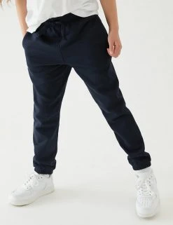 M&S Collection Trousers 2pk Unisex Regular Fit School Joggers (2-16 Yrs) -SCHOOL UNIFORM Sales SD 04 T76 2401 F0 X EC 3