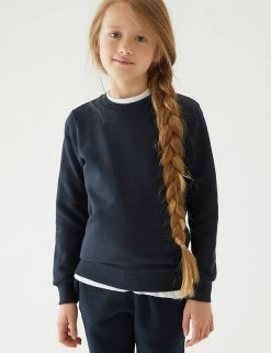 GOODMOVE Jumpers Unisex Regular Fit School Sweatshirt (3-16 Yrs) 14 GOODMOVE Jumpers Unisex Regular Fit School Sweatshirt (3-16 Yrs) -SCHOOL UNIFORM Sales SD 04 T76 2402 F0 X EC 1