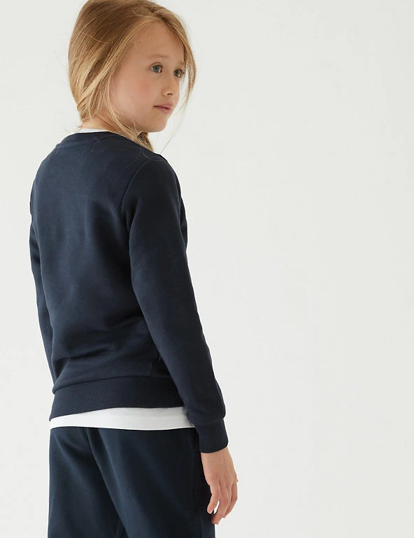 GOODMOVE Jumpers Unisex Regular Fit School Sweatshirt (3-16 Yrs) 7 GOODMOVE Jumpers Unisex Regular Fit School Sweatshirt (3-16 Yrs) - Image 5