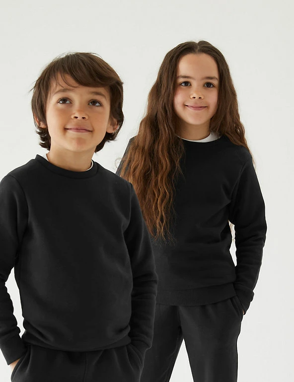 GOODMOVE Jumpers Unisex Regular Fit School Sweatshirt (3-16 Yrs) 8 GOODMOVE Jumpers Unisex Regular Fit School Sweatshirt (3-16 Yrs) - Image 6