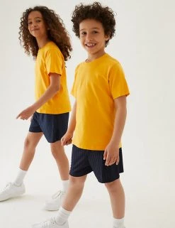 M&S Collection Unisex Sports School Shorts (2-16 Yrs) 20 M&S Collection Unisex Sports School Shorts (2-16 Yrs) -SCHOOL UNIFORM Sales SD 04 T76 3235 F0 X EC 0