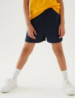 M&S Collection Unisex Sports School Shorts (2-16 Yrs) 24 M&S Collection Unisex Sports School Shorts (2-16 Yrs) -SCHOOL UNIFORM Sales SD 04 T76 3235 F0 X EC 3