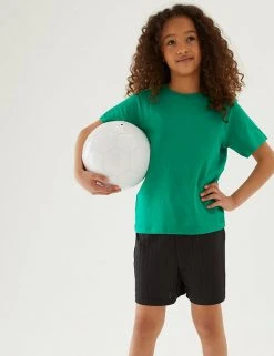 M&S Collection Unisex Sports School Shorts (2-16 Yrs) 17 M&S Collection Unisex Sports School Shorts (2-16 Yrs) -SCHOOL UNIFORM Sales SD 04 T76 3235 Y0 X EC 2
