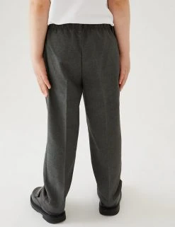 M&S Collection 2pk Boys' Easy Dressing School Trousers (3-18 Yrs) -SCHOOL UNIFORM Sales SD 04 T76 3635 T0 X EC 2