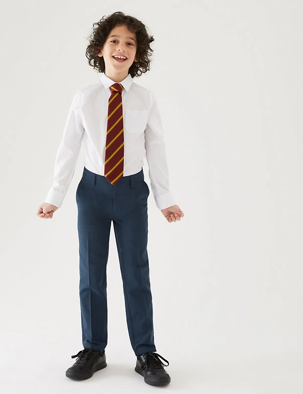 M&S Collection Boys' 2pk Skinny Leg School Trousers (2-18 Yrs) 20 M&S Collection Boys' 2pk Skinny Leg School Trousers (2-18 Yrs) - Image 18