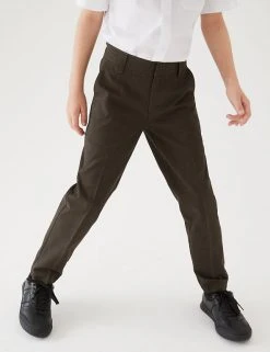 M&S Collection Boys' 2pk Skinny Leg School Trousers (2-18 Yrs) 32 M&S Collection Boys' 2pk Skinny Leg School Trousers (2-18 Yrs) -SCHOOL UNIFORM Sales SD 04 T76 3644 VP X EC 1