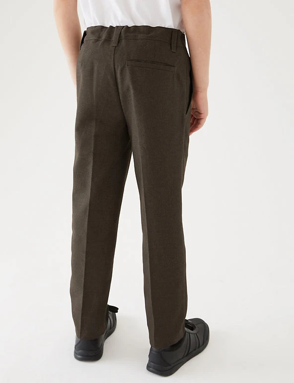 M&S Collection Boys' 2pk Skinny Leg School Trousers (2-18 Yrs) 11 M&S Collection Boys' 2pk Skinny Leg School Trousers (2-18 Yrs) - Image 9