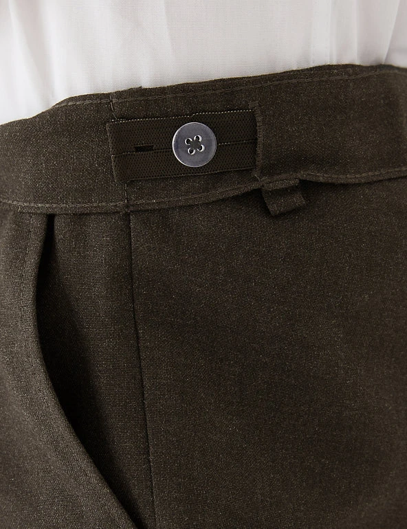 M&S Collection Boys' 2pk Skinny Leg School Trousers (2-18 Yrs) 12 M&S Collection Boys' 2pk Skinny Leg School Trousers (2-18 Yrs) - Image 10