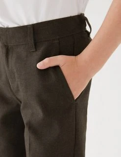 M&S Collection Boys' 2pk Skinny Leg School Trousers (2-18 Yrs) 35 M&S Collection Boys' 2pk Skinny Leg School Trousers (2-18 Yrs) -SCHOOL UNIFORM Sales SD 04 T76 3644 VP X EC 4