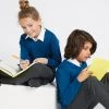 M&S Collection Jumpers Unisex Cotton Rich School Jumper (3-16 Yrs) -SCHOOL UNIFORM Sales SD 04 T76 3920 E0 X EC 0