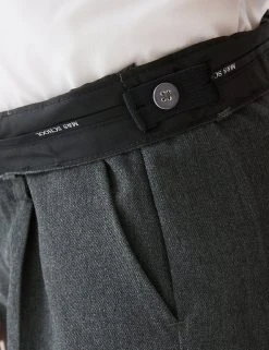 Boys' Regular Leg Plus Fit School Trousers (2-18 Yrs) 17 Boys' Regular Leg Plus Fit School Trousers (2-18 Yrs) -SCHOOL UNIFORM Sales SD 04 T76 4630P T0 X EC 3