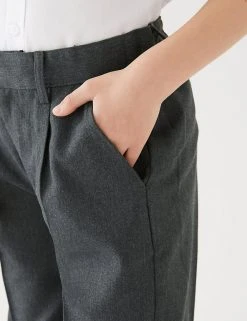 Boys' Regular Leg Plus Fit School Trousers (2-18 Yrs) 18 Boys' Regular Leg Plus Fit School Trousers (2-18 Yrs) -SCHOOL UNIFORM Sales SD 04 T76 4630P T0 X EC 4