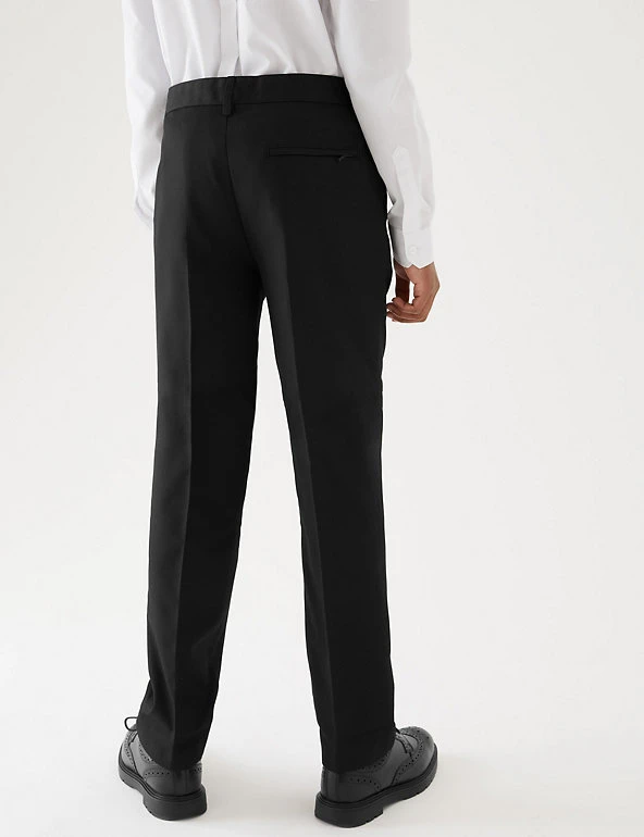 Boys' Regular Leg Plus Fit School Trousers (2-18 Yrs) 12 Boys' Regular Leg Plus Fit School Trousers (2-18 Yrs) - Image 10