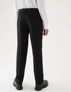 M&S Collection Boys' Regular Leg Slim Fit School Trousers (2-18 Yrs) -SCHOOL UNIFORM Sales SD 04 T76 4631 Y0 X EC 2