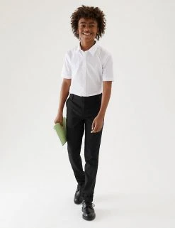 M&S Collection Boys' Super Skinny Leg School Trousers (2-18 Yrs)