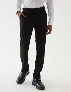 M&S Collection Boys' Skinny Leg Longer Length Trousers (2-18 Yrs) -SCHOOL UNIFORM Sales SD 04 T76 4765L Y0 X EC 1