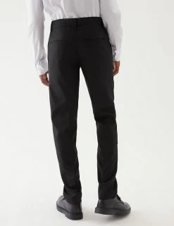M&S Collection Boys' Skinny Leg Longer Length Trousers (2-18 Yrs) -SCHOOL UNIFORM Sales SD 04 T76 4765L Y0 X EC 2