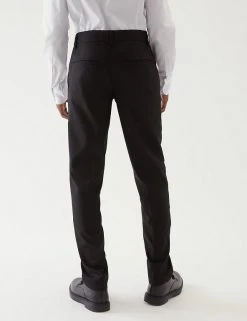 M&S Collection Boys' Skinny Leg Plus Fit School Trousers (2-18 Yrs) 11 M&S Collection Boys' Skinny Leg Plus Fit School Trousers (2-18 Yrs) -SCHOOL UNIFORM Sales SD 04 T76 4765P Y0 X EC 2