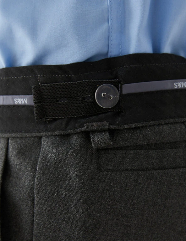 M&S Collection Boys' Skinny Leg School Trousers (2-18 Yrs) 20 M&S Collection Boys' Skinny Leg School Trousers (2-18 Yrs) - Image 18