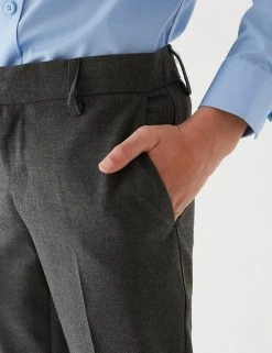 M&S Collection Boys' Skinny Leg School Trousers (2-18 Yrs) 39 M&S Collection Boys' Skinny Leg School Trousers (2-18 Yrs) -SCHOOL UNIFORM Sales SD 04 T76 4765 T0 X EC 4
