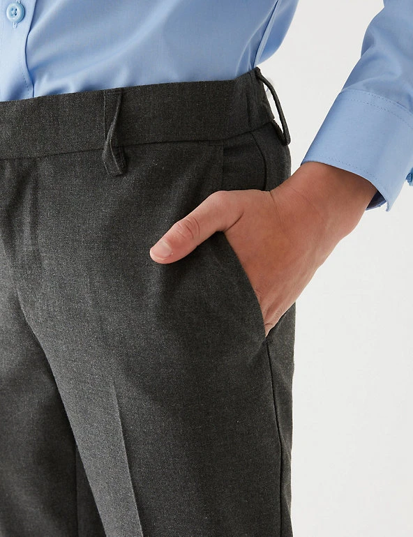 M&S Collection Boys' Skinny Leg School Trousers (2-18 Yrs) 21 M&S Collection Boys' Skinny Leg School Trousers (2-18 Yrs) - Image 19