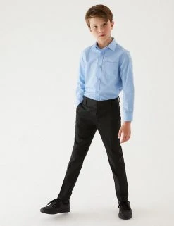M&S Collection Boys' Skinny Leg School Trousers (2-18 Yrs) 28 M&S Collection Boys' Skinny Leg School Trousers (2-18 Yrs) -SCHOOL UNIFORM Sales SD 04 T76 4765 VP X EC 0