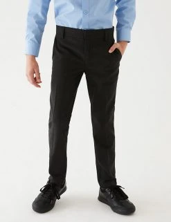 M&S Collection Boys' Skinny Leg School Trousers (2-18 Yrs) 30 M&S Collection Boys' Skinny Leg School Trousers (2-18 Yrs) -SCHOOL UNIFORM Sales SD 04 T76 4765 VP X EC 1