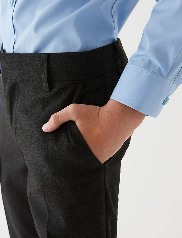 M&S Collection Boys' Skinny Leg School Trousers (2-18 Yrs) 15 M&S Collection Boys' Skinny Leg School Trousers (2-18 Yrs) - Image 13