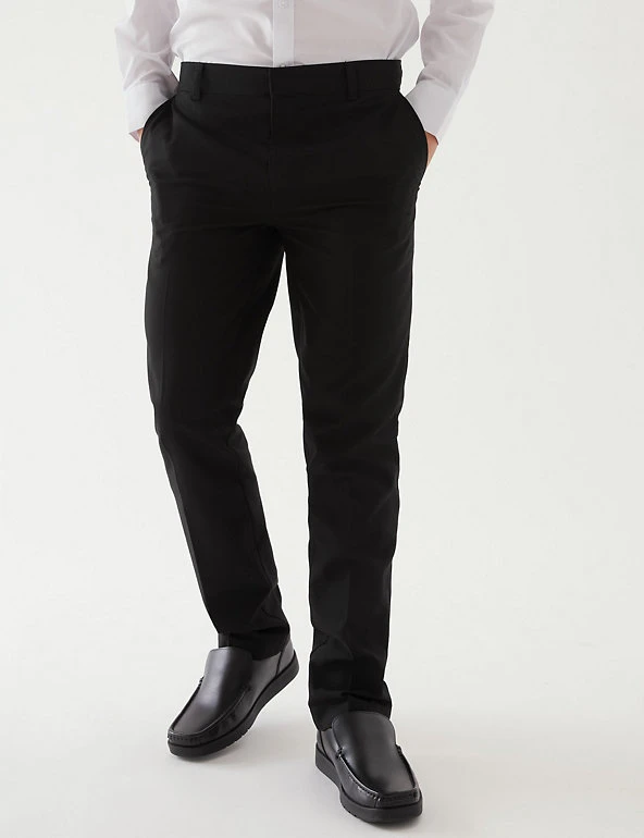 M&S Collection Boys' Skinny Leg School Trousers (2-18 Yrs) 5 M&S Collection Boys' Skinny Leg School Trousers (2-18 Yrs) - Image 3