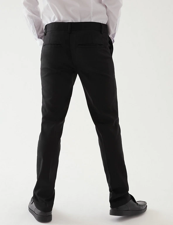 M&S Collection Boys' Skinny Leg School Trousers (2-18 Yrs) 6 M&S Collection Boys' Skinny Leg School Trousers (2-18 Yrs) - Image 4