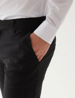 M&S Collection Boys' Skinny Leg School Trousers (2-18 Yrs) 26 M&S Collection Boys' Skinny Leg School Trousers (2-18 Yrs) -SCHOOL UNIFORM Sales SD 04 T76 4765 Y0 X EC 4