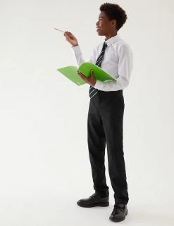 M&S Collection Boys' Skinny Leg School Trousers (2-18 Yrs)