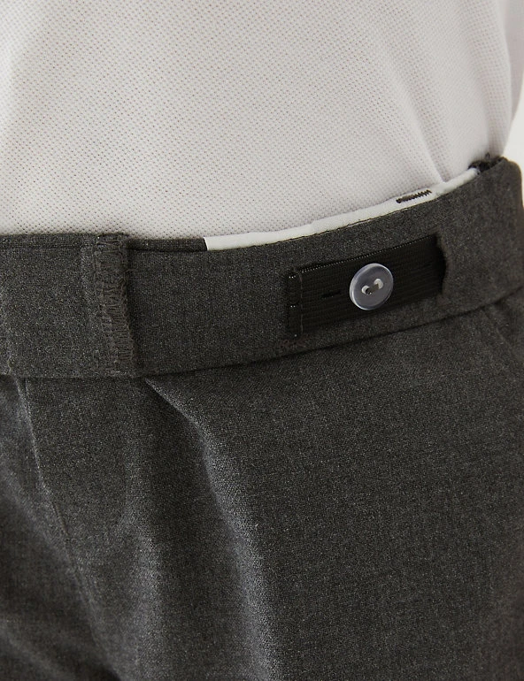 M&S Collection 2pk Boys' Easy Dressing School Shorts (3-14 Yrs) 7 M&S Collection 2pk Boys' Easy Dressing School Shorts (3-14 Yrs) - Image 5