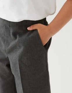 M&S Collection 2pk Boys' Easy Dressing School Shorts (3-14 Yrs) 13 M&S Collection 2pk Boys' Easy Dressing School Shorts (3-14 Yrs) -SCHOOL UNIFORM Sales SD 04 T76 4912 T0 X EC 4