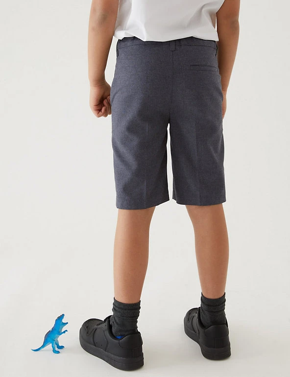School 2pk Boys' Slim Fit Shorts 5 School 2pk Boys' Slim Fit Shorts - Image 3