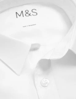 M&S Collection 3pk Boys' Easy Iron School Shirts (2-16 Yrs) 25 M&S Collection 3pk Boys' Easy Iron School Shirts (2-16 Yrs) -SCHOOL UNIFORM Sales SD 04 T76 5719 Z0 X EC 8