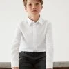 M&S Collection 3pk Boys' Easy Dressing Easy Iron School Shirts (3-18 Yrs) 1 M&S Collection 3pk Boys' Easy Dressing Easy Iron School Shirts (3-18 Yrs) -SCHOOL UNIFORM Sales SD 04 T76 5776 Z0 X EC 0