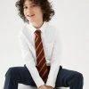 M&S Collection 2pk Boys' Cotton Slim Fit School Shirts (2-18 Yrs) 1 M&S Collection 2pk Boys' Cotton Slim Fit School Shirts (2-18 Yrs) -SCHOOL UNIFORM Sales SD 04 T76 5778S Z0 X EC 0