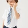 M&S Collection Boys' 5pk Regular Fit Easy To Iron School Shirts (2-18 Yrs) -SCHOOL UNIFORM Sales SD 04 T76 5814 Z0 X EC 0