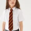 M&S Collection 2pk Girls' Slim Fit Non-Iron School Shirts (2-18 Yrs) -SCHOOL UNIFORM Sales SD 04 T76 5984 Z0 X EC 0