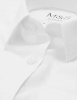 M&S Collection 2pk Girls' Slim Fit Non-Iron School Shirts (2-18 Yrs) 20 M&S Collection 2pk Girls' Slim Fit Non-Iron School Shirts (2-18 Yrs) -SCHOOL UNIFORM Sales SD 04 T76 6040 Z0 X EC 8