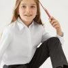 M&S Collection 3pk Girls' Easy Dressing Easy Iron School Shirts (3-18 Yrs) 1 M&S Collection 3pk Girls' Easy Dressing Easy Iron School Shirts (3-18 Yrs) -SCHOOL UNIFORM Sales SD 04 T76 6042 Z0 X EC 0